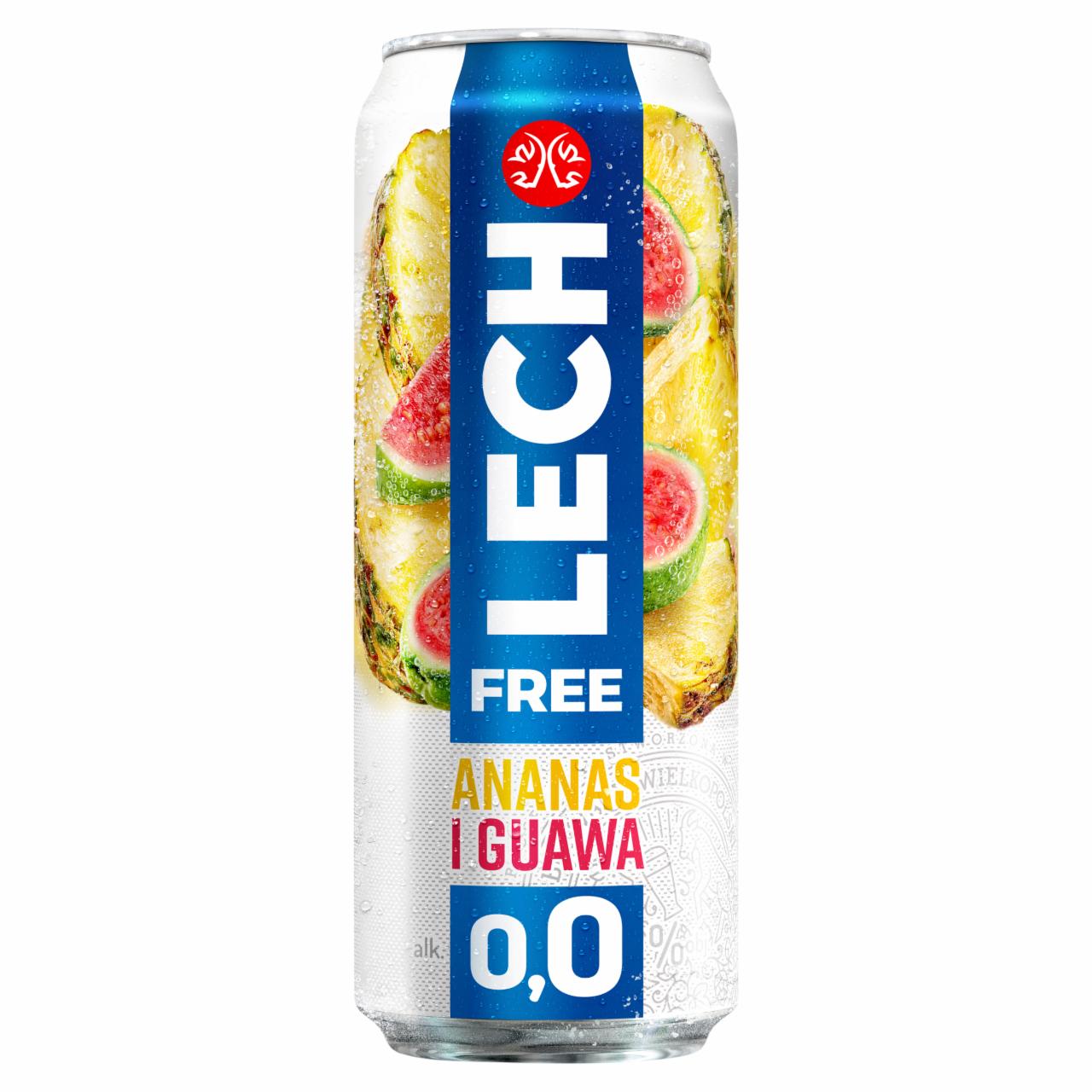 Fotografie - Lech Free Pineapple and Guava Non-Alcoholic Beer