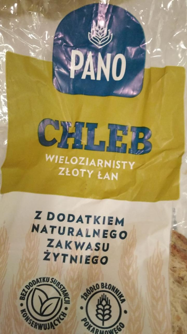 Fotografie - Chléb wieloziarnisty zloty lan PANO