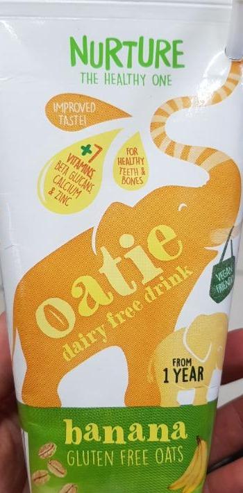 Fotografie - Oatie Dairy Free Drink Banana Nurture