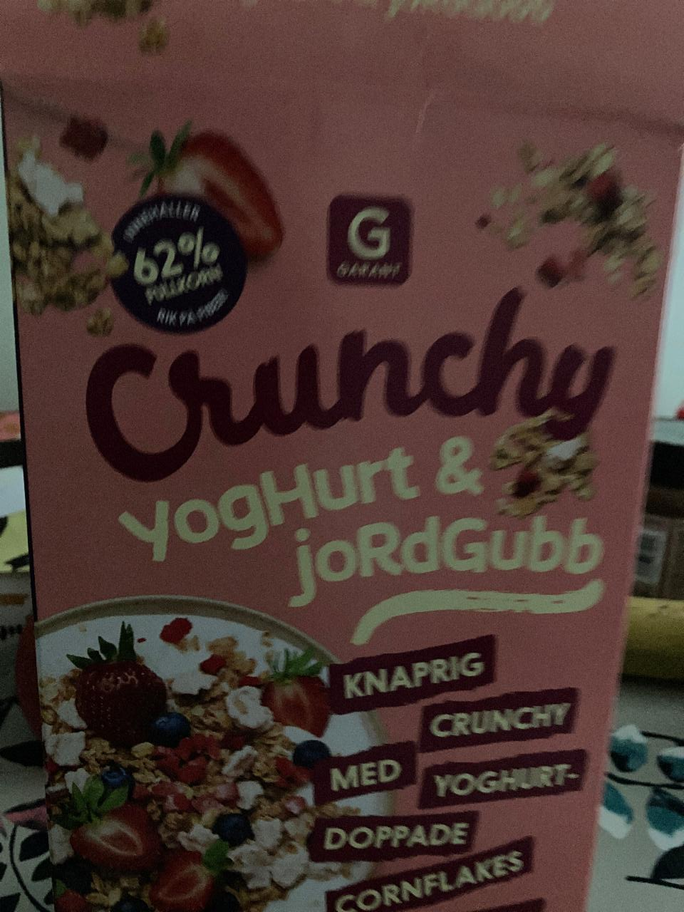 Fotografie - Musli svenska crunchy yoghurt & jordgubb