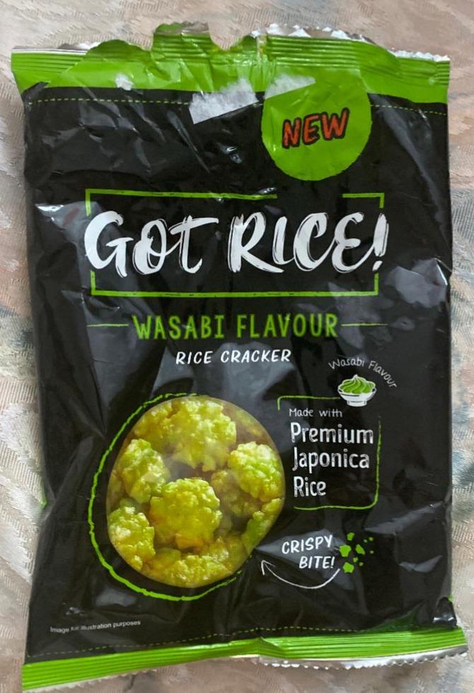 Fotografie - Wasabi Flavour Rice Cracker Got Rice!