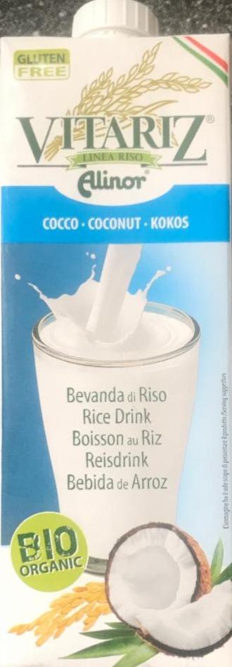 Fotografie - Kokos rice drink bio (rýžový nápoj s kokosem) Alinor