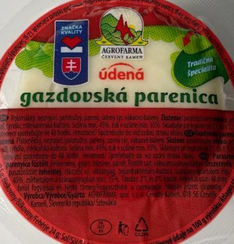 Fotografie - Gazdovská parenica údená 35% Agrofarma