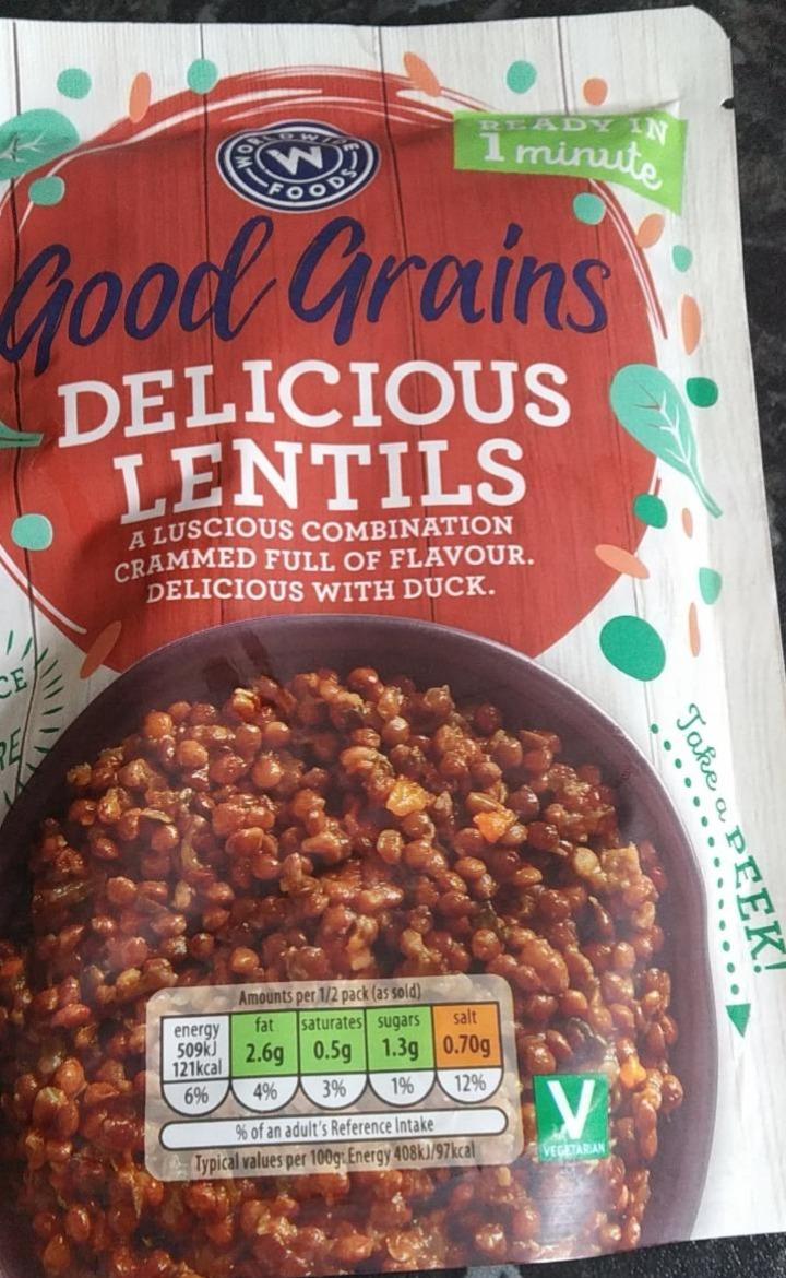 Fotografie - Delicious Lentils Good Grains