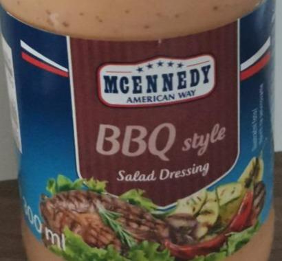 Fotografie - BBQ Salad Dressing McEnnedy American Way