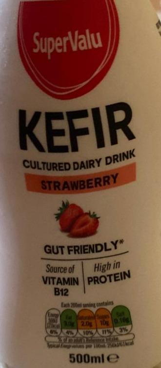 Fotografie - Kefir Cultured dairy drink Strawberry SuperValu