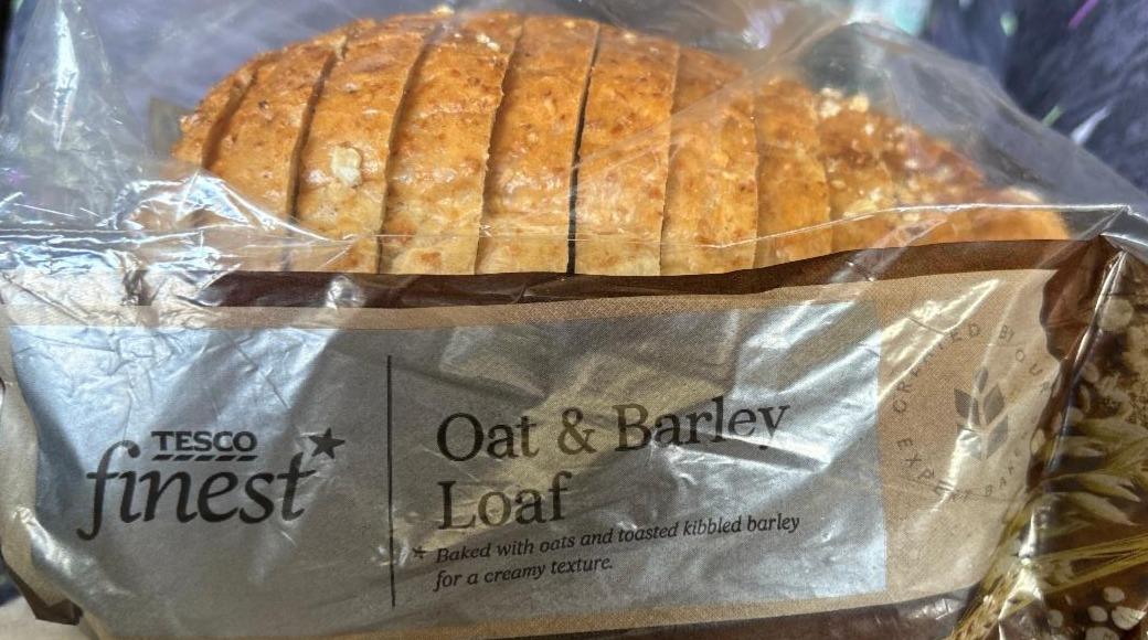 Fotografie - Oat & barley loaf Tesco finest