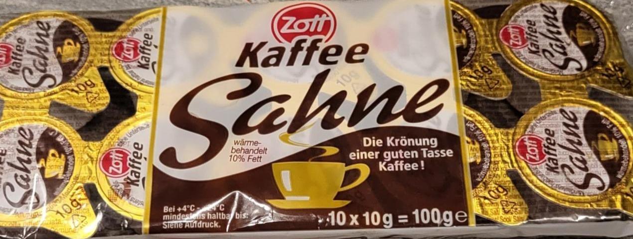 Fotografie - smetánka do kávy Kaffee Sahne Zott