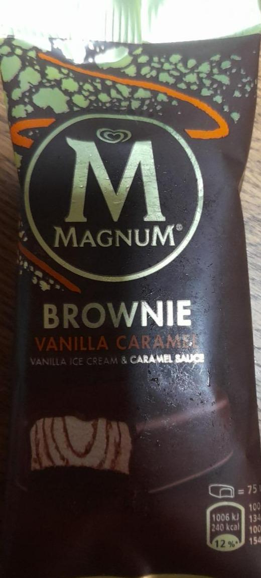Fotografie - brownie vanilka caramel Magnum