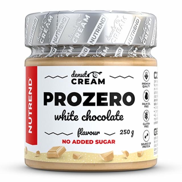 Fotografie - Denuts cream ProZero white chocolate (s bílou čokoládou) Nutrend