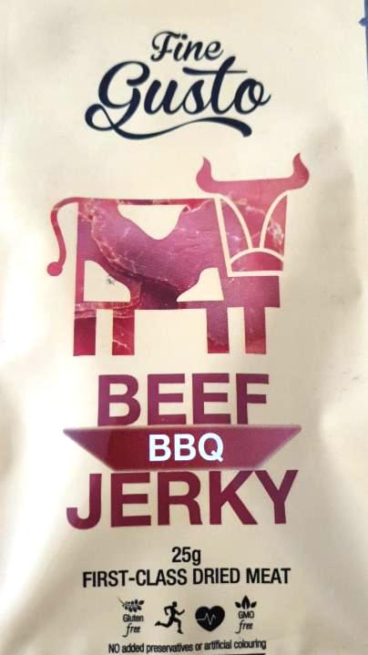 Fotografie - Beef BBQ jerky Fine Gusto