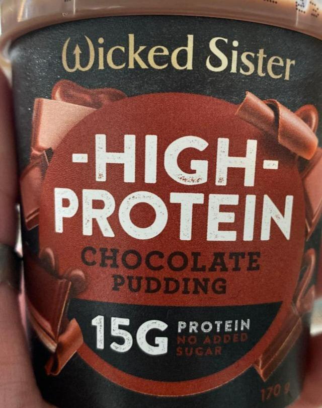 Fotografie - High protein chocolate pudding Wicked Sister