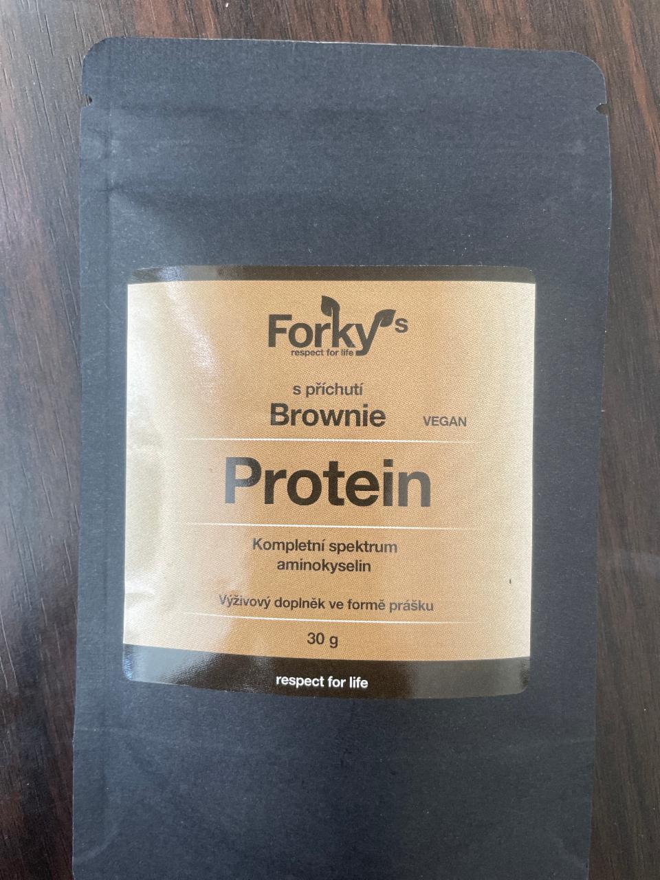 Fotografie - Protein s příchutí brownie vegan Forky’s