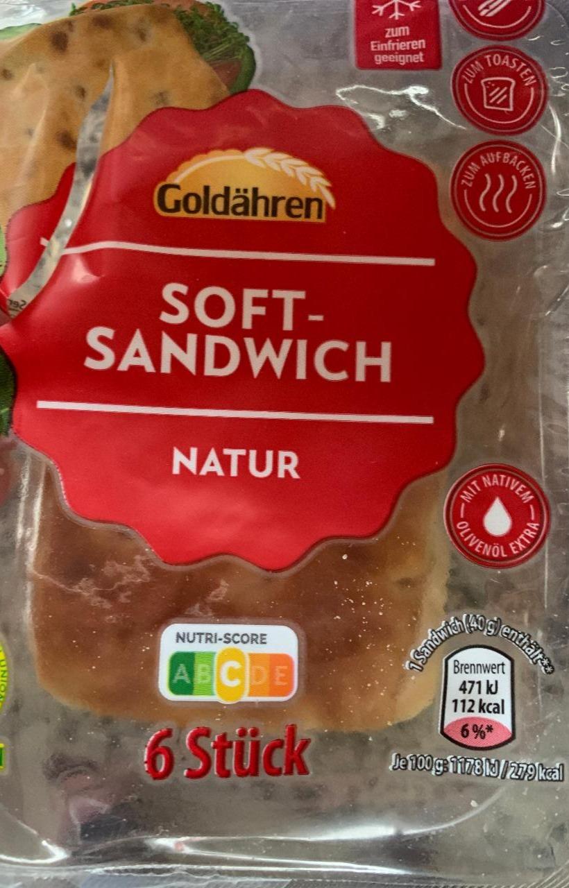 Fotografie - Soft-sandwich natur Goldähren