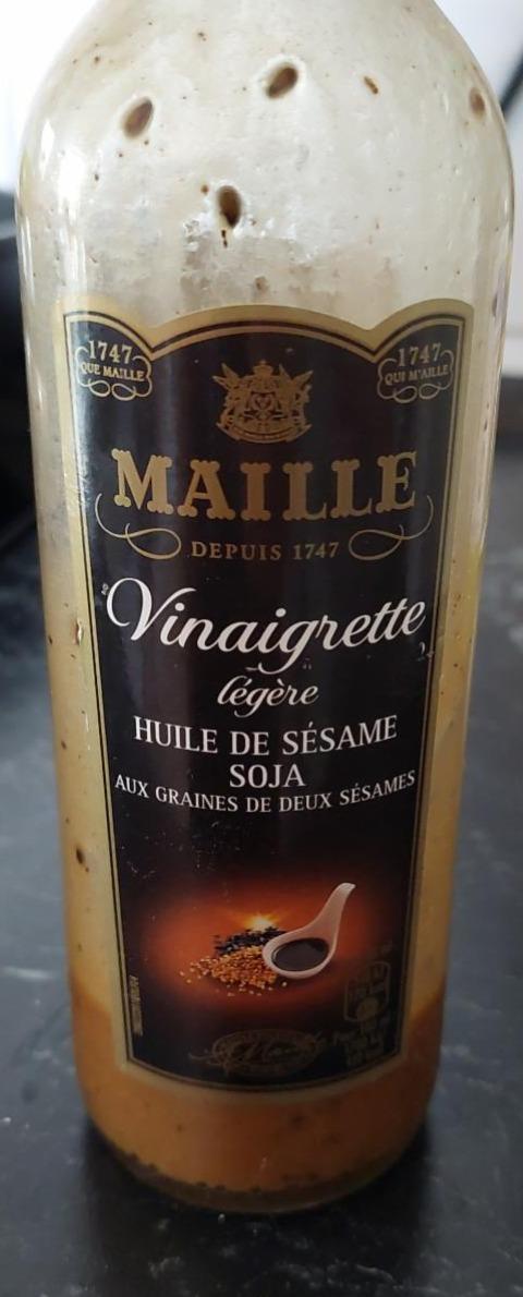 Fotografie - Vinaigrette légère huile de sésame soja aux graines de deux sésames Maille