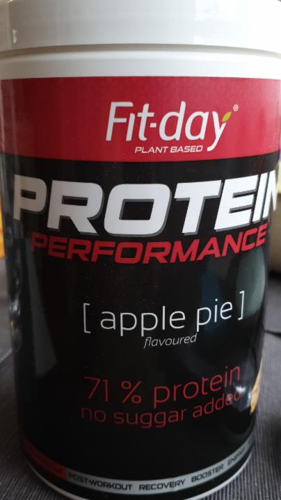 Fotografie - Protein performance apple pie Fit-day