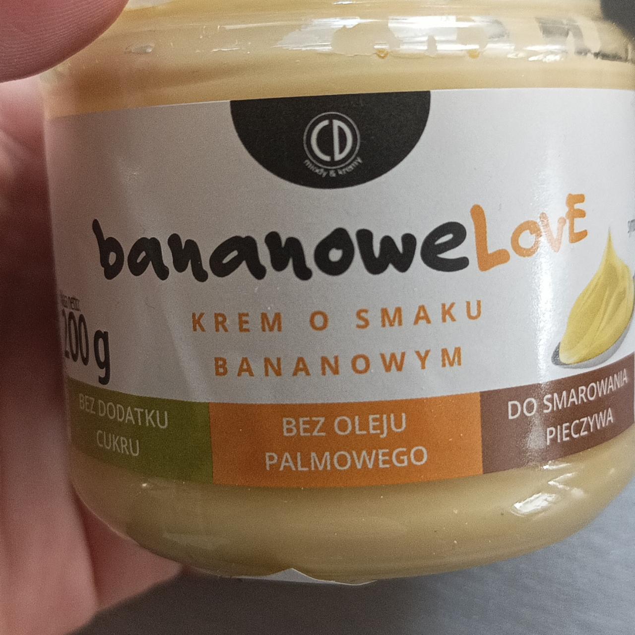 Fotografie - BananoweLove krem o smaku bananowym bez dodatku cukru CD