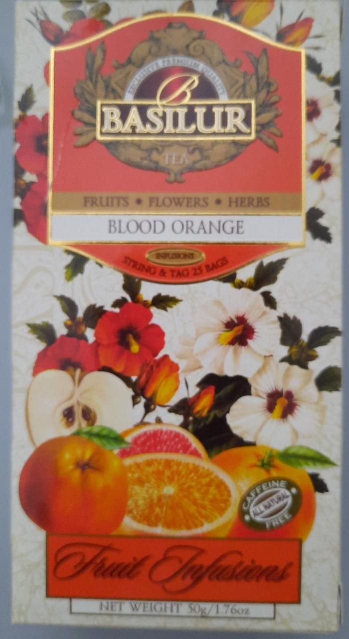 Fotografie - Fruit Blood Orange Basilur tea