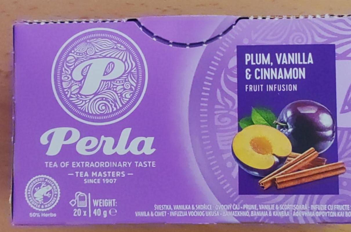 Fotografie - Plum, Vanilla & Cinnamon Tea Perla