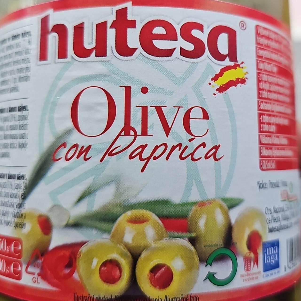 Fotografie - Olive con Paprica Hutesa