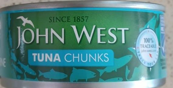 Fotografie - Tuna Chunks in Brine John West