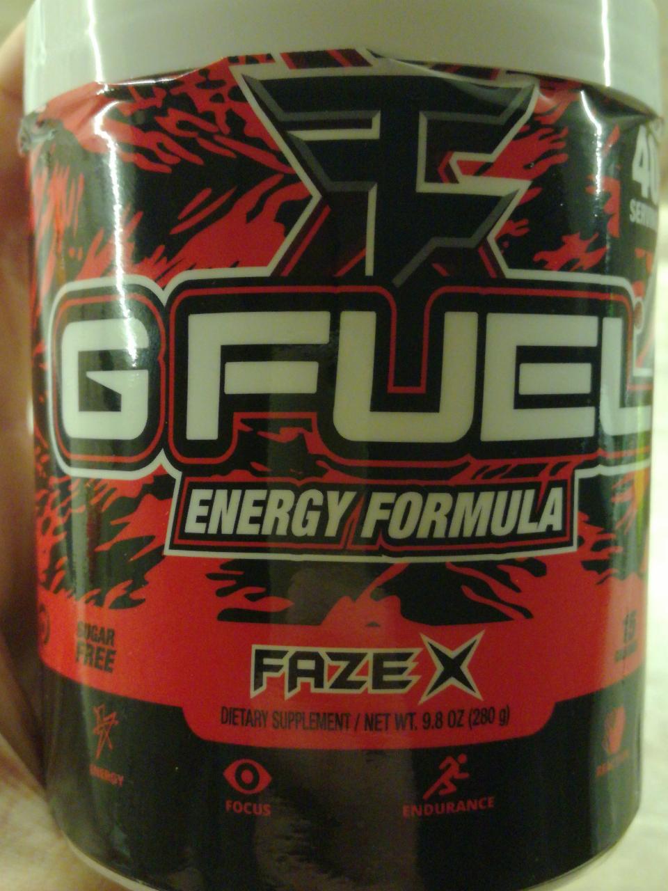 Fotografie - Energy Formula Faze X G Fuel
