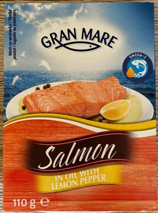 Fotografie - Salmon in oil with lemon pepper Grand Mare