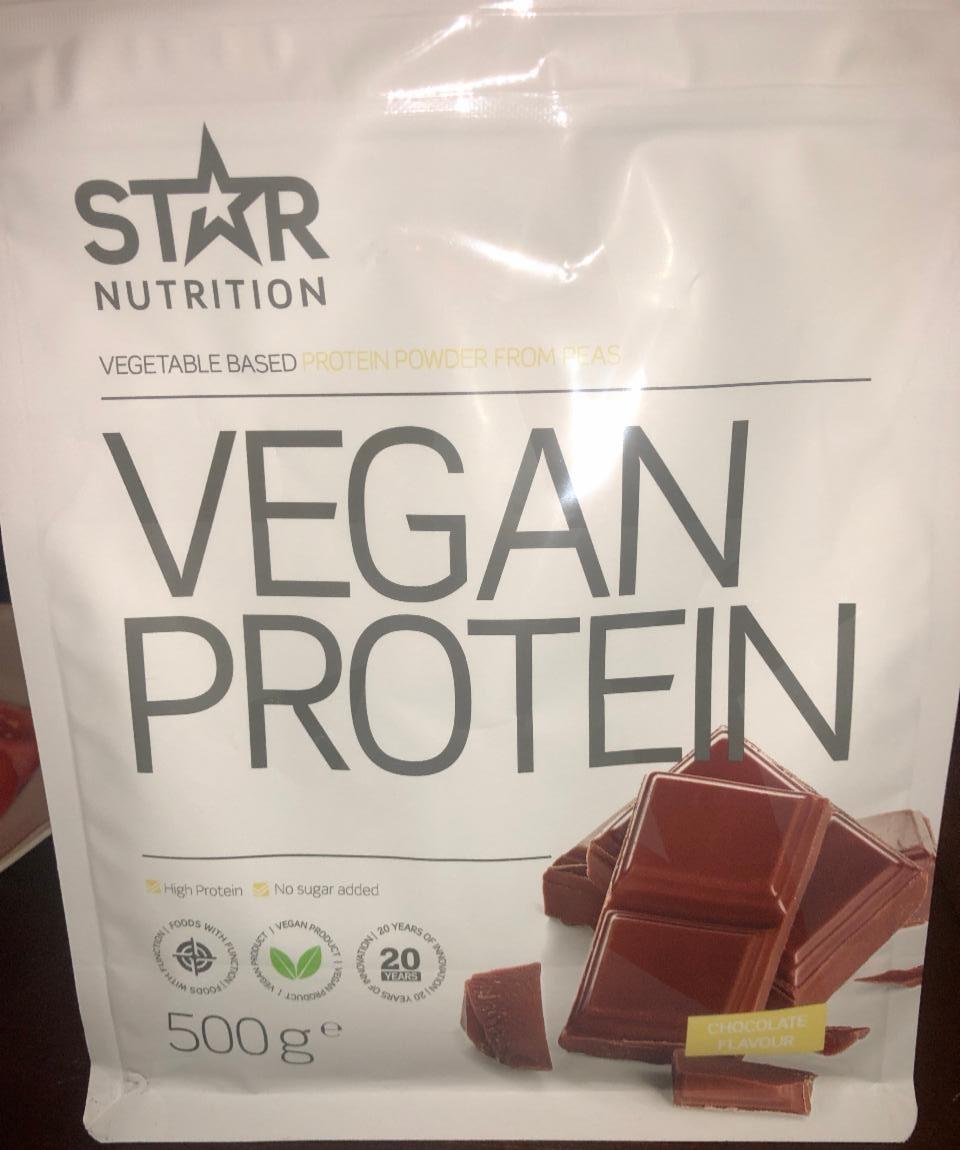 Fotografie - Vegan Protein Chocolate Star Nutrition