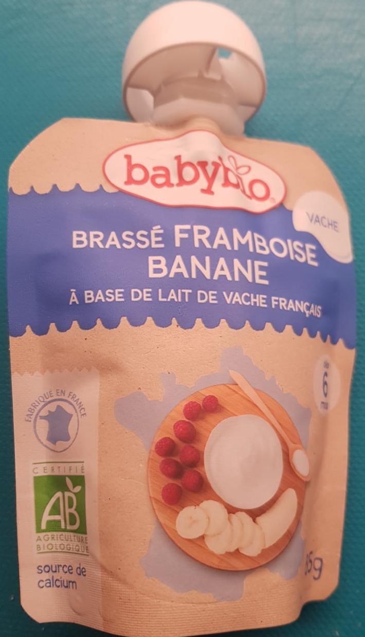 Fotografie - Bio Brassé Framboise Banane Babybio