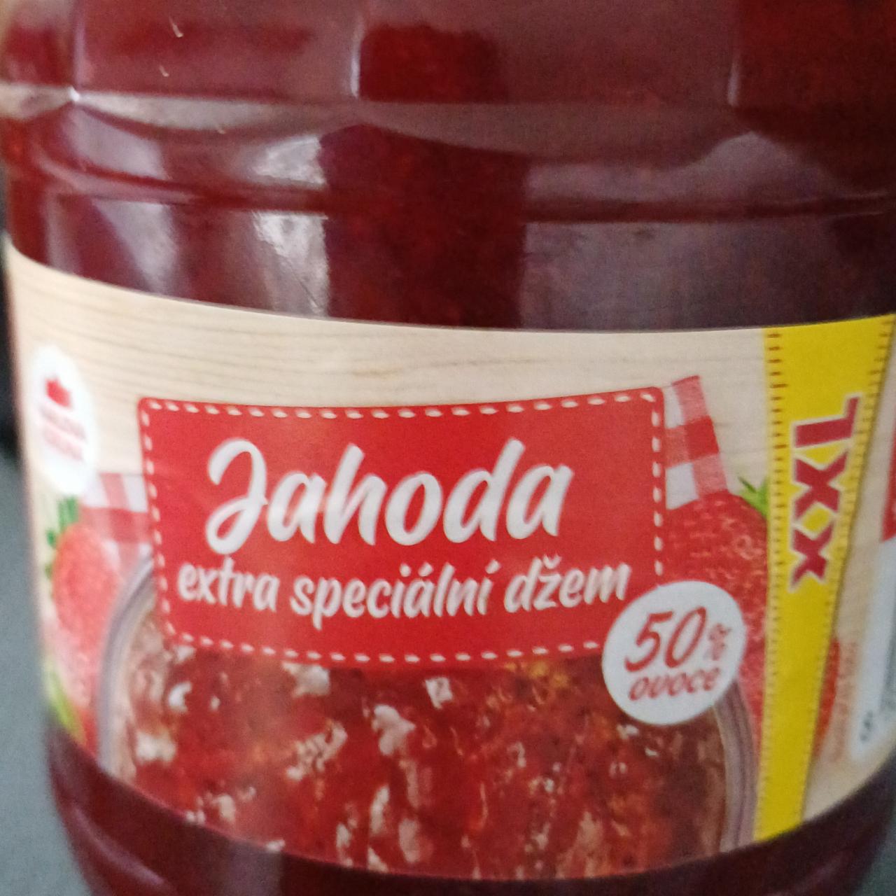 Fotografie - Jahoda extra speciální džem 50% ovoce Karlova Koruna