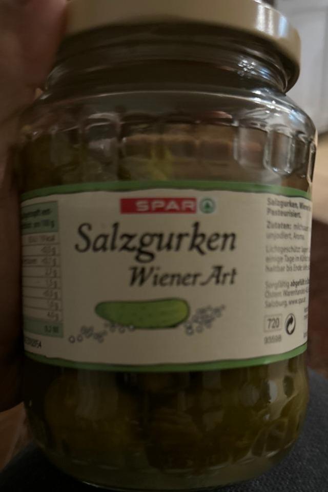 Fotografie - Salzgurken Wiener Art Spar