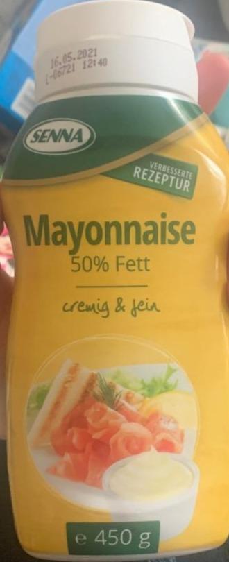 Fotografie - Mayonnaise 50% Fett Senna