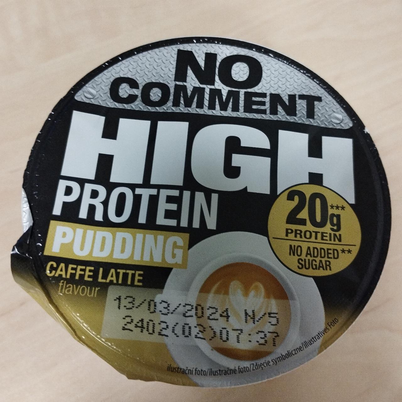 Fotografie - High protein pudding caffe latte flavour 20g protein No comment