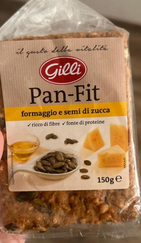 Fotografie - Pan-Fit formaggio e semi di zucca Gilli