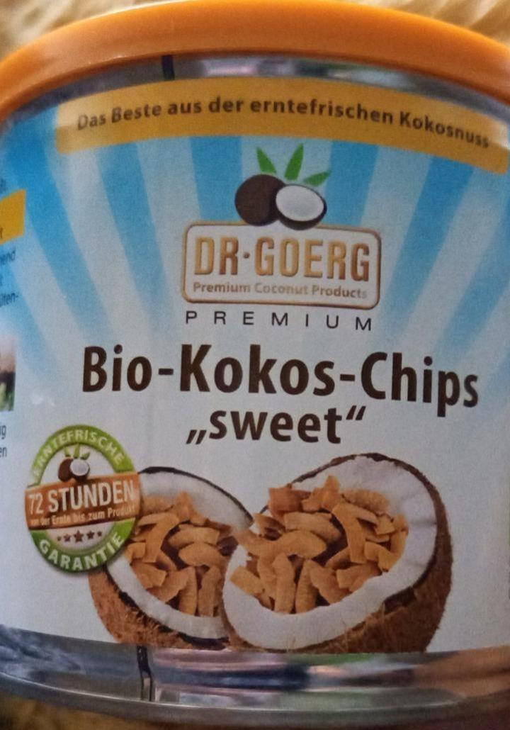 Fotografie - Bio-Kokos-Chips 'sweet' Dr. Goerg