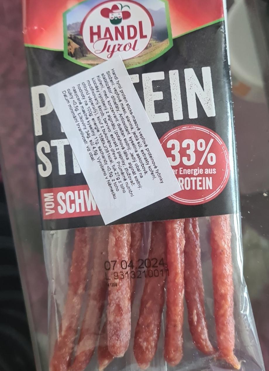 Fotografie - Protein Sticks vom Schwein Handl Tyrol