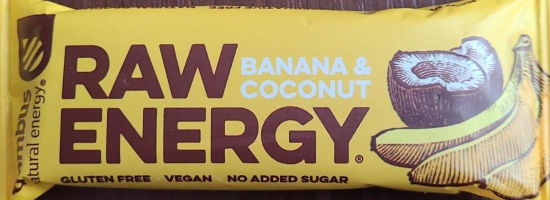 Fotografie - Raw Energy Banana & Coconut Bombus