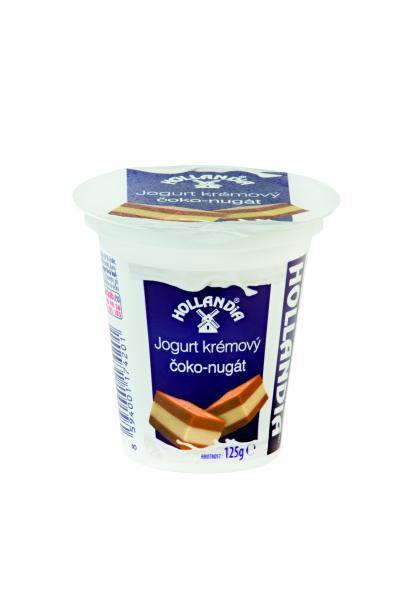Fotografie - krémový jogurt čoko nugát Hollandia