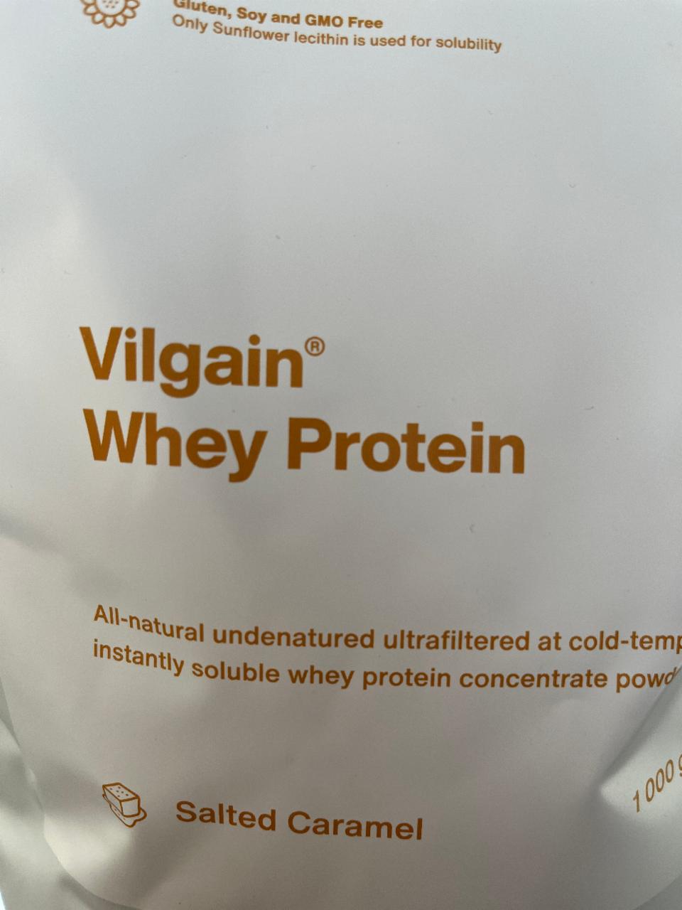 Fotografie - Whey Protein Salted Caramel Vilgain