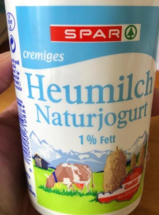 Fotografie - Cremiges Neumilch Naturjogurt 1% Fett Spar