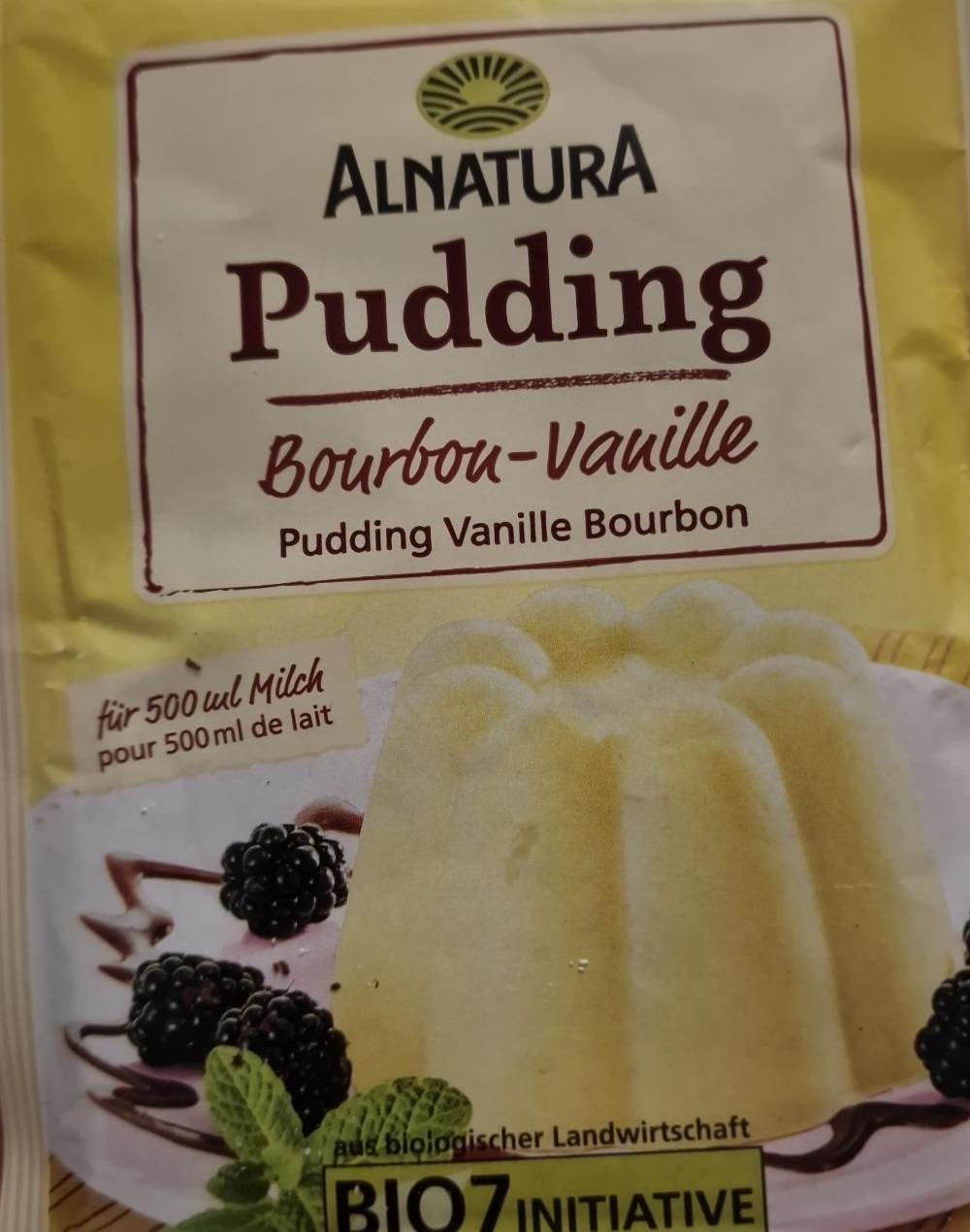 Fotografie - pudding bourbou-vanille Alnatura
