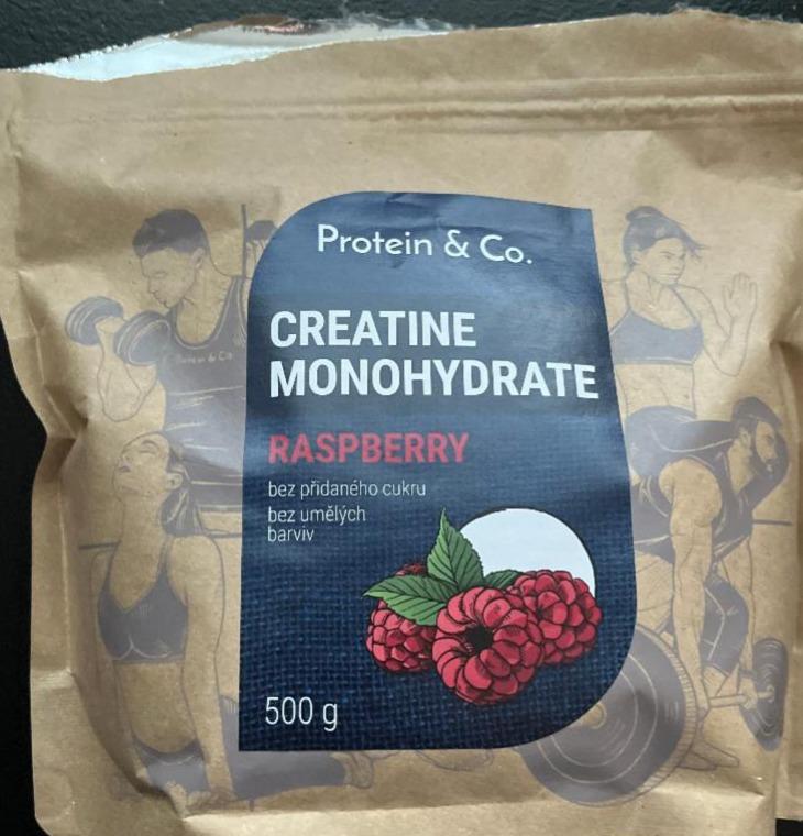 Fotografie - Creatine monohydrate rasberry Protein & Co.