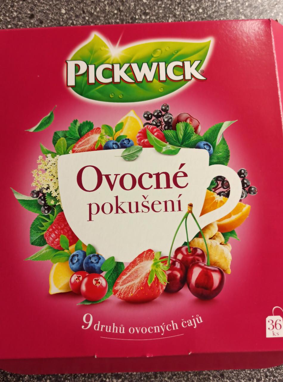 Fotografie - Ovocné pokušení 9 druhů ovocných čajů Pickwick