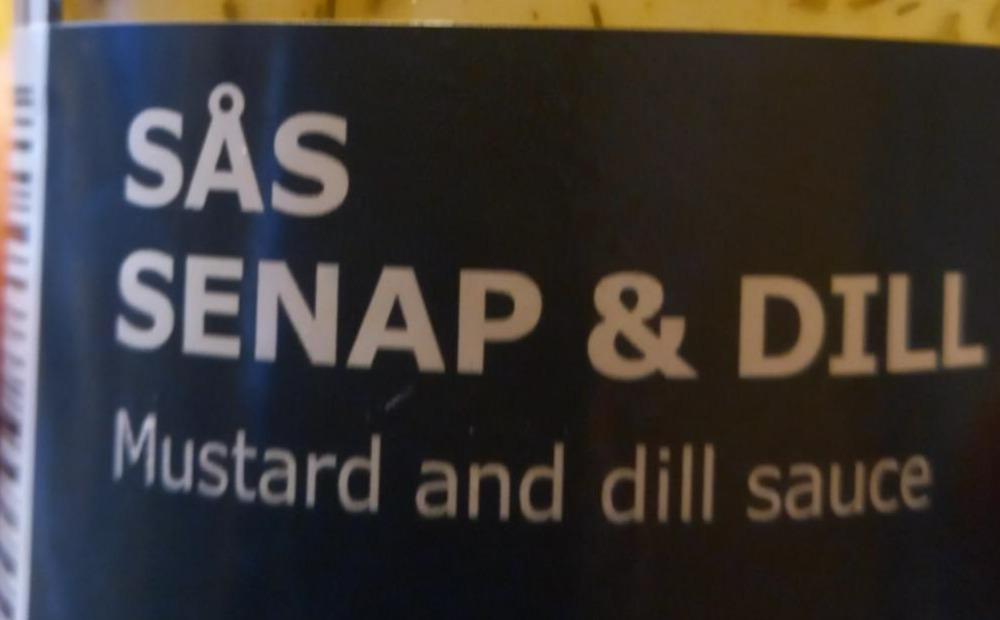 Fotografie - Sås Senap & Dill Mustard and dill sauce Ikea
