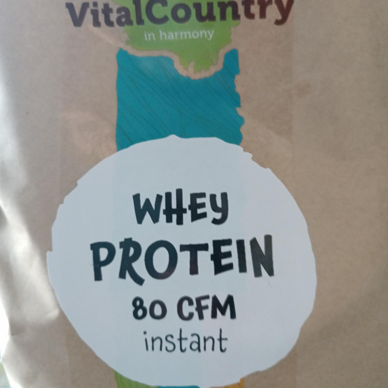 Fotografie - Whey protein 80 CFM instant VitalCountry