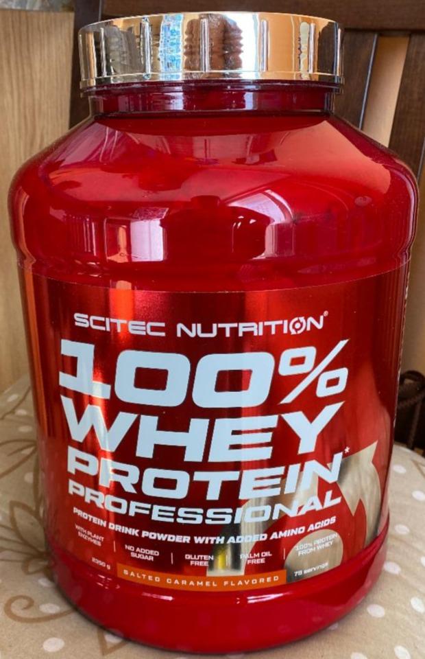 Fotografie - whey protein salted caramel Scitec Nutrition