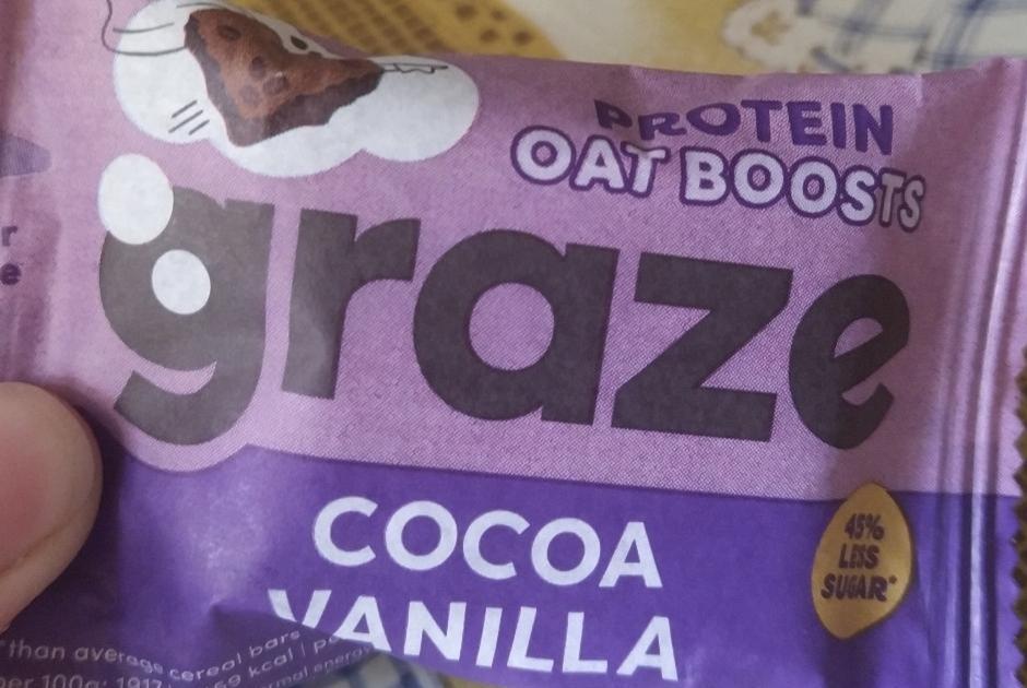 Fotografie - Protein Bites cocoa vanilla Graze