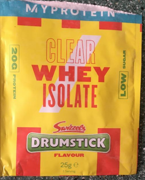 Fotografie - clear whey isolate drumstick