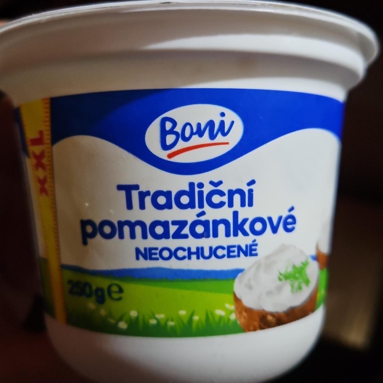 Fotografie - pomazánkové máslo neochucené Boni