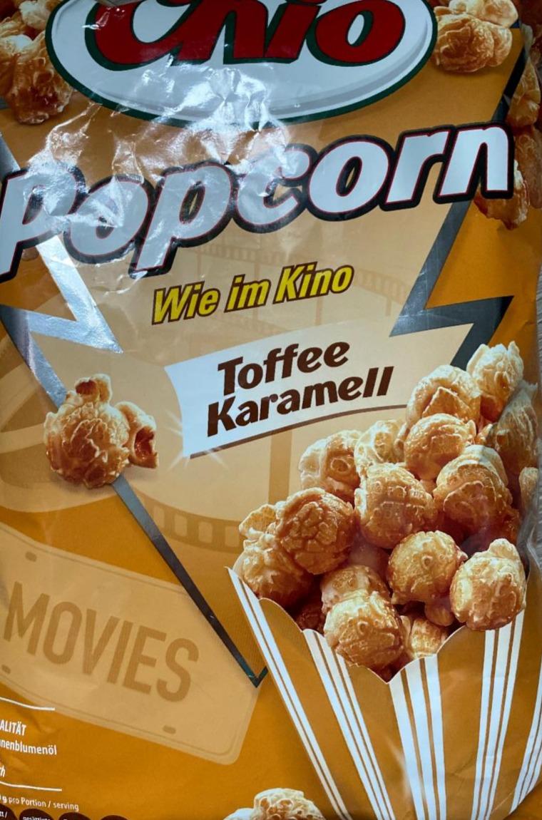 Fotografie - Chio popcorn toffee karamell